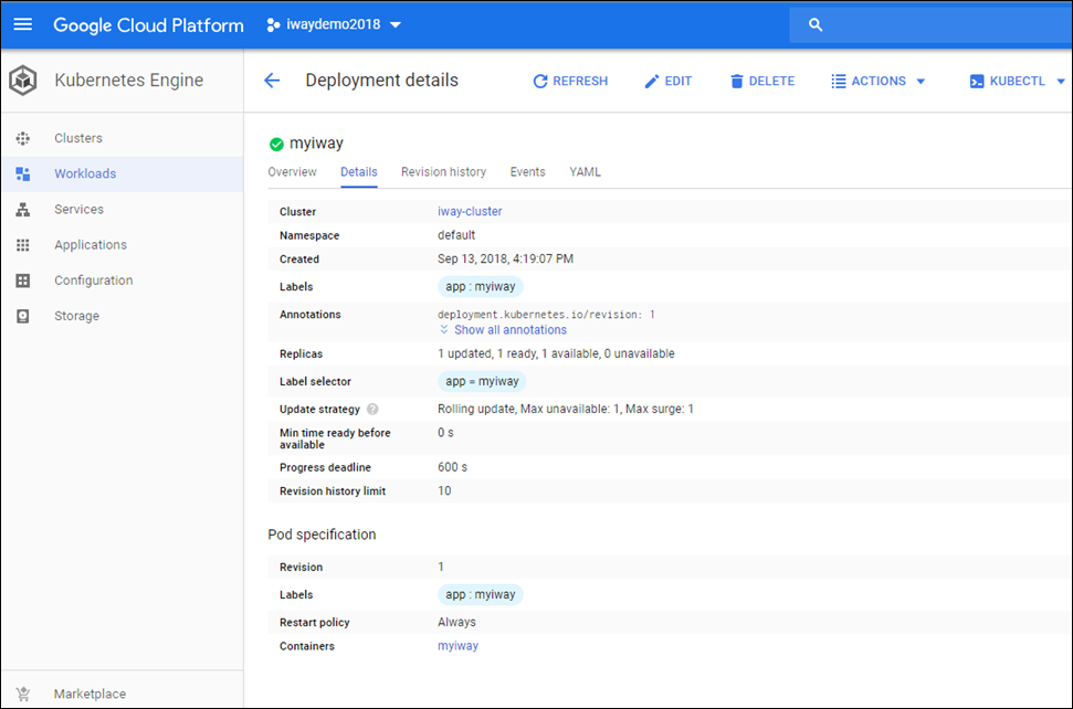 MyiWay Cloud Console