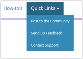Select Quick Links